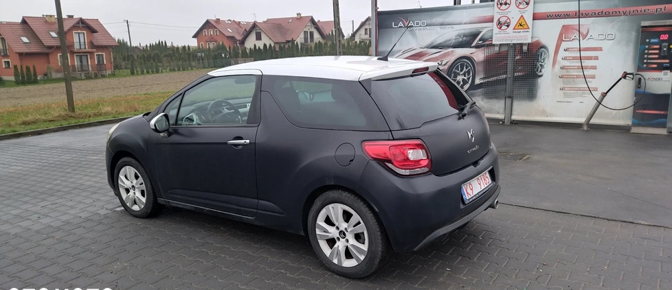 Citroen DS3 cena 19300 przebieg: 239000, rok produkcji 2011 z Kraków małe 154